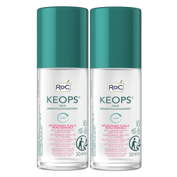 ROC Keops Déodorant peau sensible roll-on lot de 2x30ml
