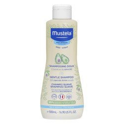 Mustela Shampooing doux bébé à l'avocat bio 500ml