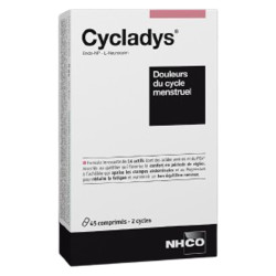 Nhco Cycladys Douleurs du cycle menstruel 45 comprimés