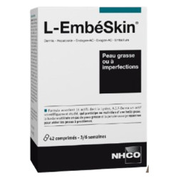 Nhco L-EmbéSkin Peau grasse ou à imperfections 42 comprimés