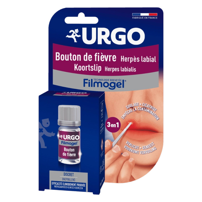 Urgo Filmogel Bouton de fièvre 3ml Urgo Filmogel Bouton de fièvre 3ml