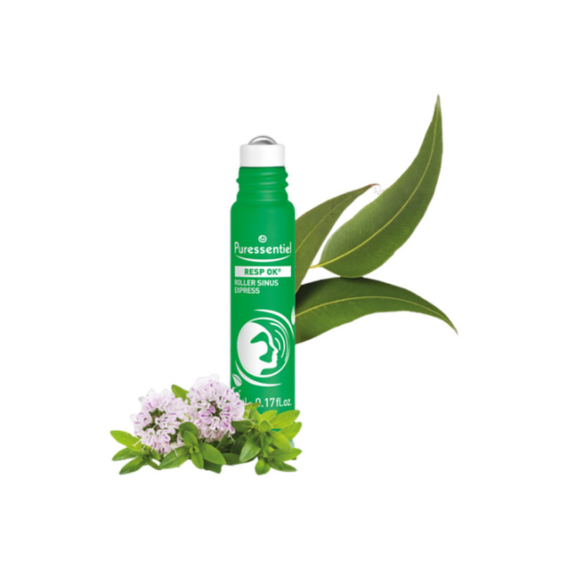 Puressentiel Resp Ok Roller sinus express bio 5ml Puressentiel Resp Ok Roller sinus express bio 5ml
