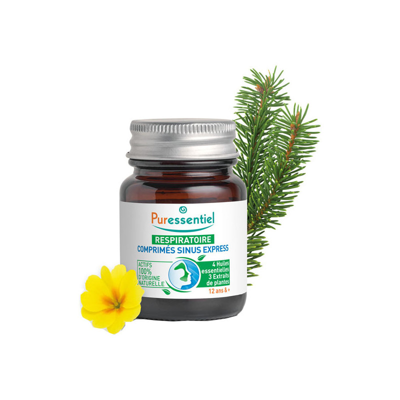 Puressentiel Respiratoire Sinus Express 15 comprimés Puressentiel Respiratoire Sinus Express 15 comprimés