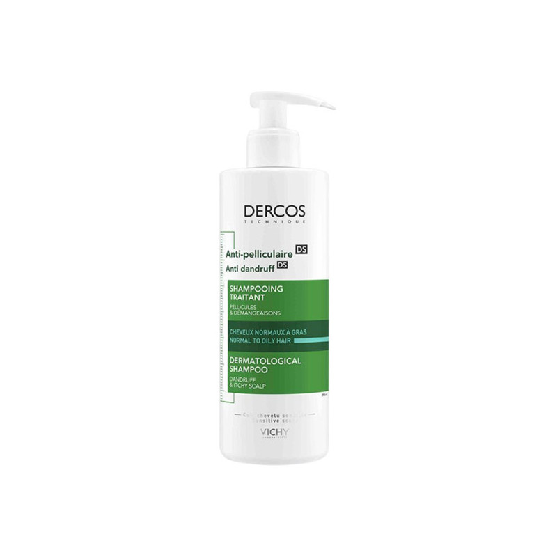 Vichy Dercos Anti-pelliculaire shampooing traitant cheveux secs 390ml