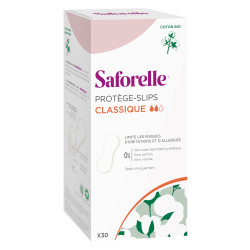 Saforelle Protège-Slips Classique coton bio boîte de 30