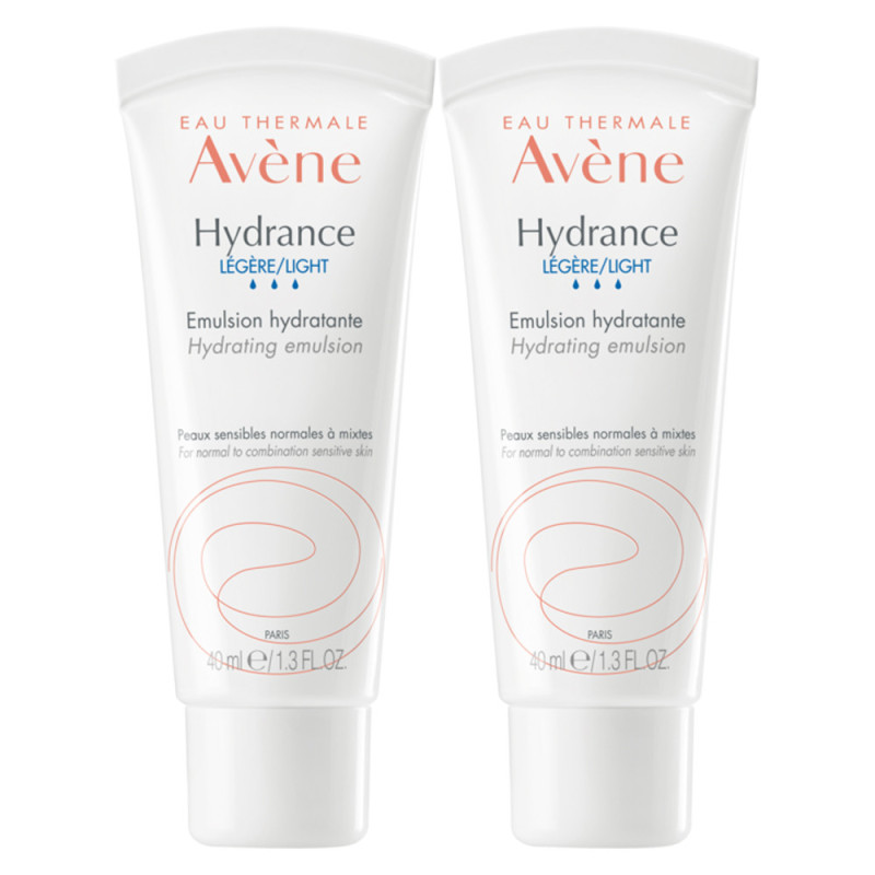 Avène Hydrance Légère Émulsion hydratante lot de 2x40ml