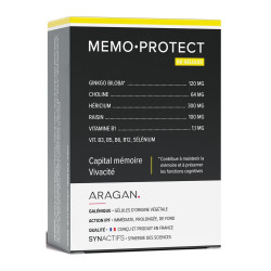 Aragan Genius Actifs Mémoire & concentration 30 comprimés