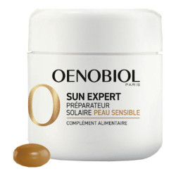 Oenobiol Sun Expert Préparateur Solaire peau sensible 2x30 capsules