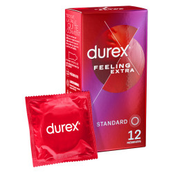 Durex Feeling Extra Standard 12 préservatifs