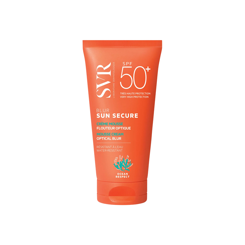 SVR Blur Sun Secure SPF50+ crème flouteur sans parfum 50ml