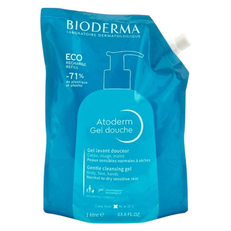 Bioderma Atoderm Gel douche Éco-recharge 1L
