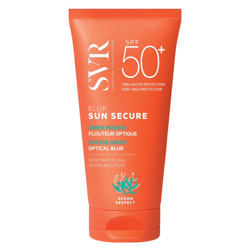 SVR Sun Secure Blur Crème mousse flouteur optique SPF50+ 50ml