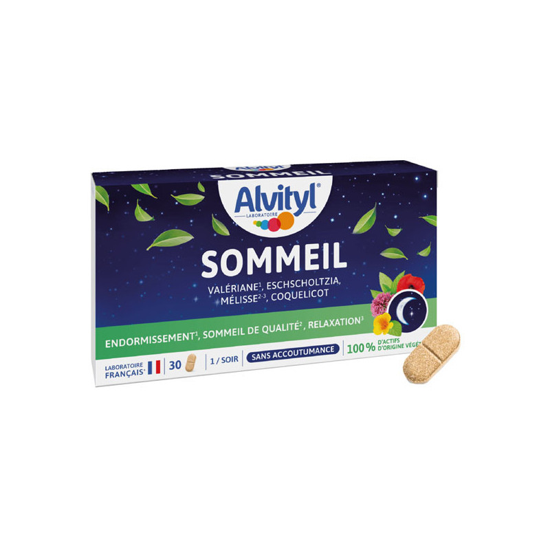 Alvityl Sommeil 30 comprimés Alvityl Sommeil 30 comprimés