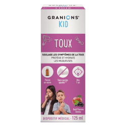 Granions Kid Toux goût pomme aronia 125ml