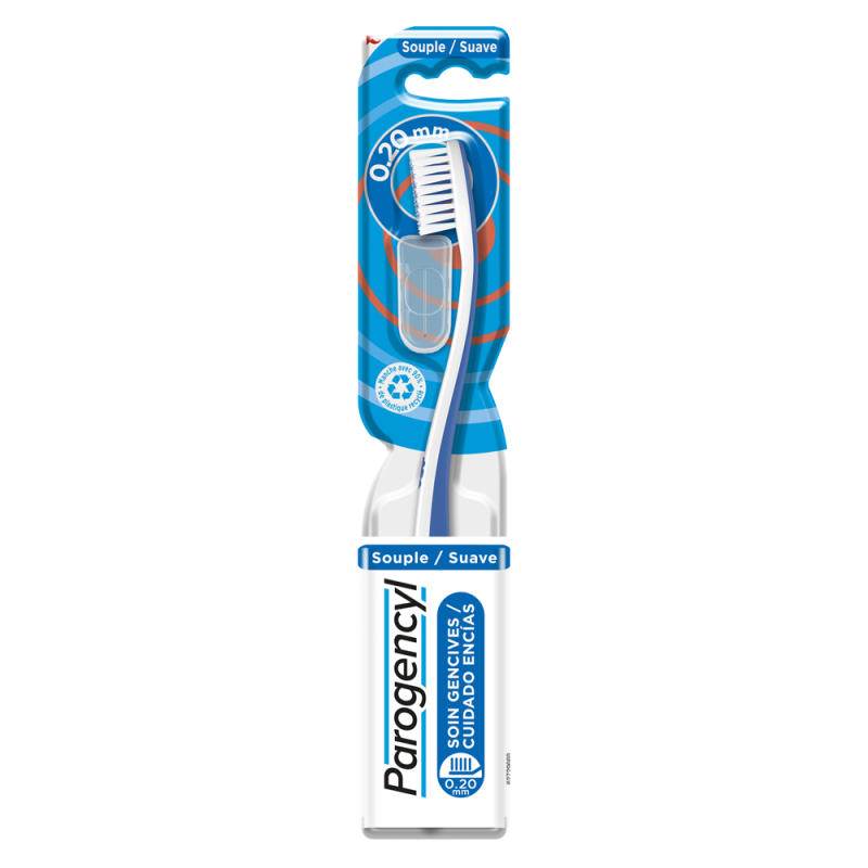 Parogencyl Soin Gencives Brosse à dents souple 0,20mm Parogencyl Soin Gencives Brosse à dents souple 0,20mm
