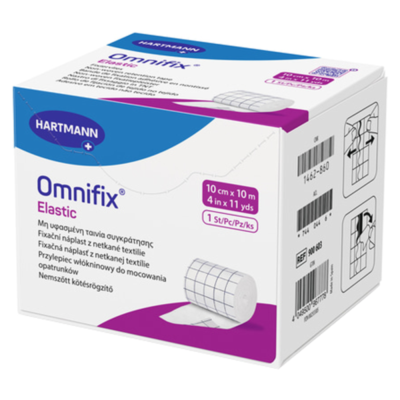 Hartmann Omnifix Elastic Bande adhésive non tissé 10cmx10m