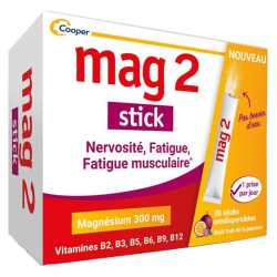 Cooper Mag 2 - 30 sticks orodispersibles Cooper Mag 2 - 30 sticks orodispersibles