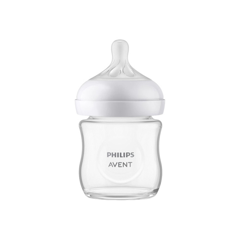 Philips Avent Natural response Biberon verre 120ml Philips Avent Natural response Biberon verre 120ml