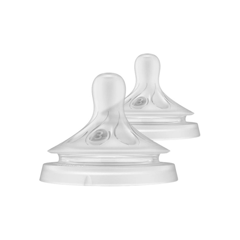 Philips Avent Naturel responce 2 tétines T3 - 1m+ Philips Avent Naturel responce 2 tétines T3 - 1m+