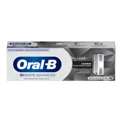 Oral-B 3D White Advanced luxe charbon dentifrice 75ml