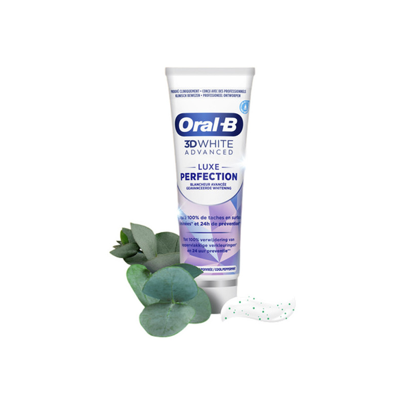 Oral-B 3D White Advanced Luxe perfection dentifrice 75ml Oral-B 3D White Advanced Luxe perfection dentifrice 75ml