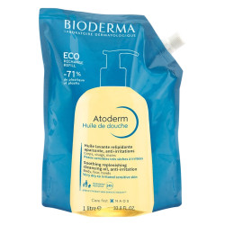 Bioderma Atoderm Huile de douche Éco-recharge 1L