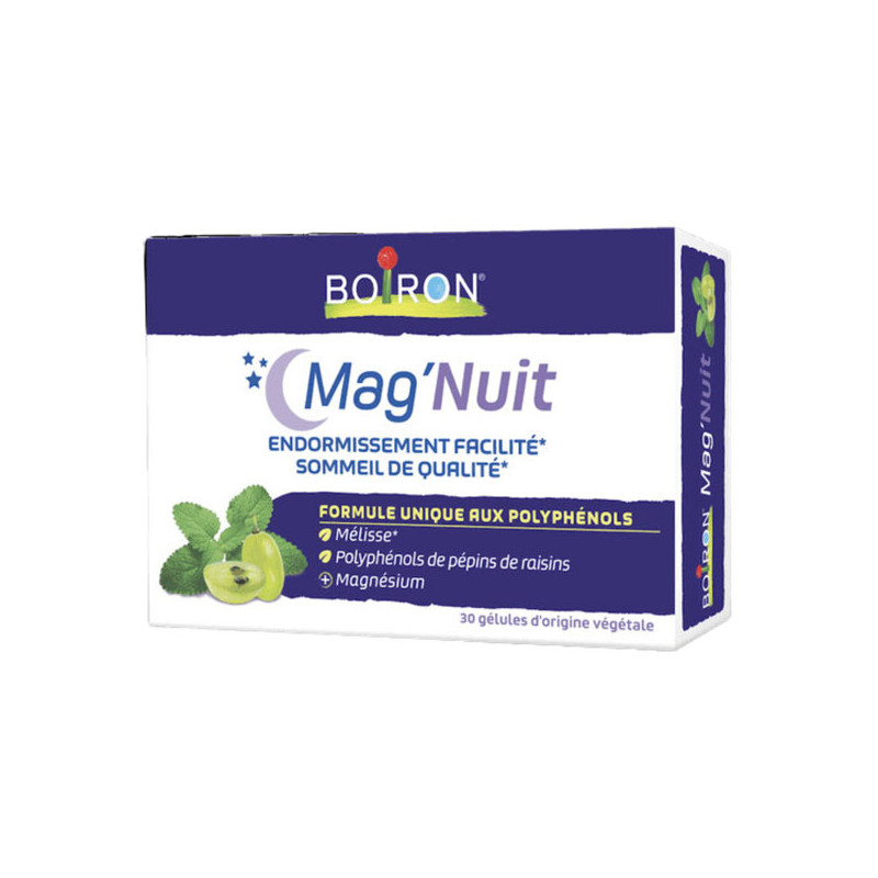 Boiron Mag'Nuit 30 gélules Boiron Mag'Nuit 30 gélules