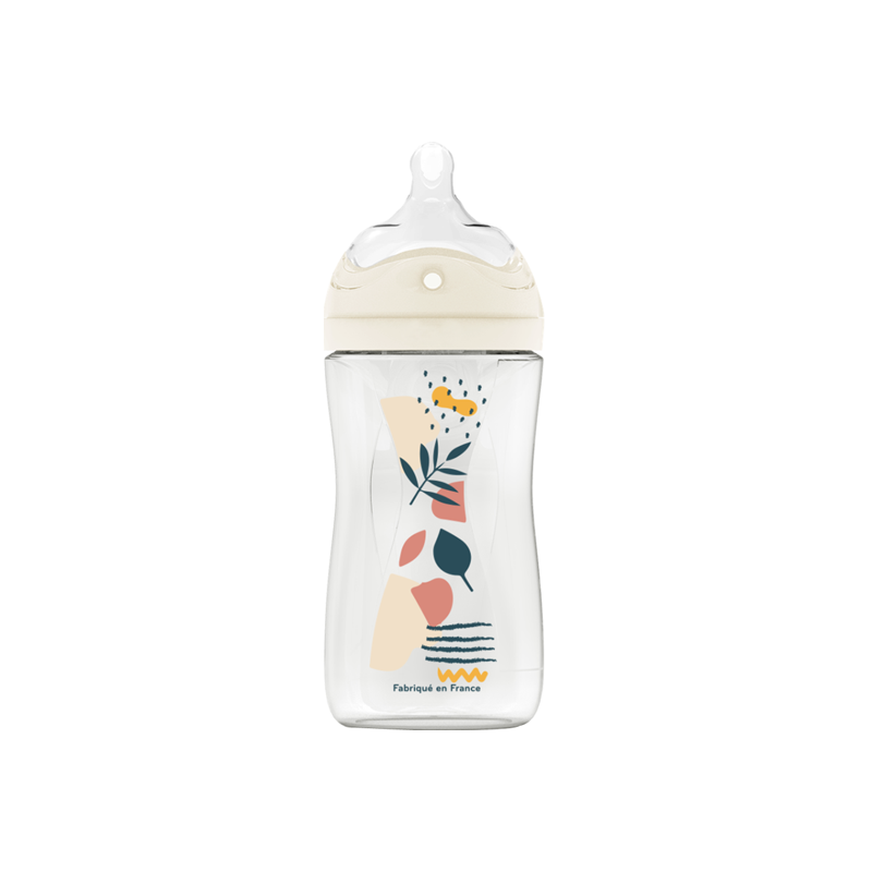 Dodie biberon tétine multi-perforée anti-colique 0 - 6 mois bleu 150ml Dodie biberon tétine multi-perforée anti-colique 0 - 6 mois bleu 150ml