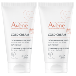 Avène Cold Cream crème mains concentrée lot de 2 x 50ml