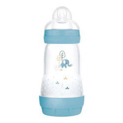MAM Start Easy Biberon Océan anti-colique débit 2 + 260ml + Tétine plate