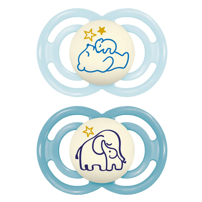MAM Perfect Nuit Animaux 2 sucettes 18 mois+ MAM Perfect Nuit Animaux 2 sucettes 18 mois+
