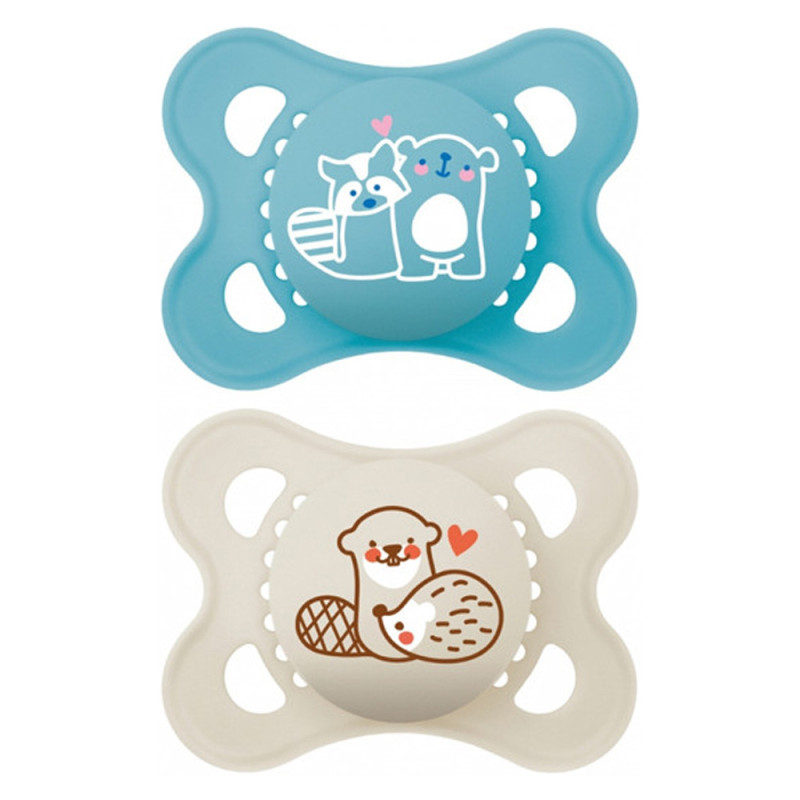 MAM Original Sucettes orthodontiques 2 - 6 mois Planet Love lot de 2 MAM Original Sucettes orthodontiques 2 - 6 mois Planet Love lot de 2