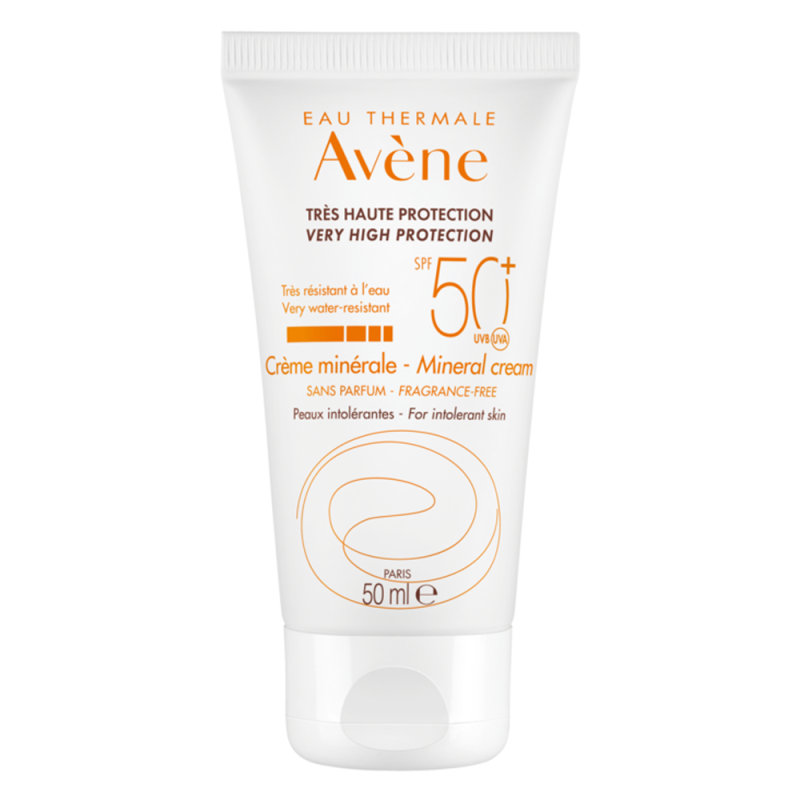 Avène Crème minérale SPF50+ peaux intolérantes 50ml