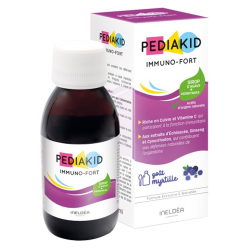 Pediakid Immuno-fort Sirop goût myrtille 125ml