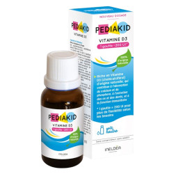 Pediakid Vitamine D3 200 UI Goût neutre 20ml
