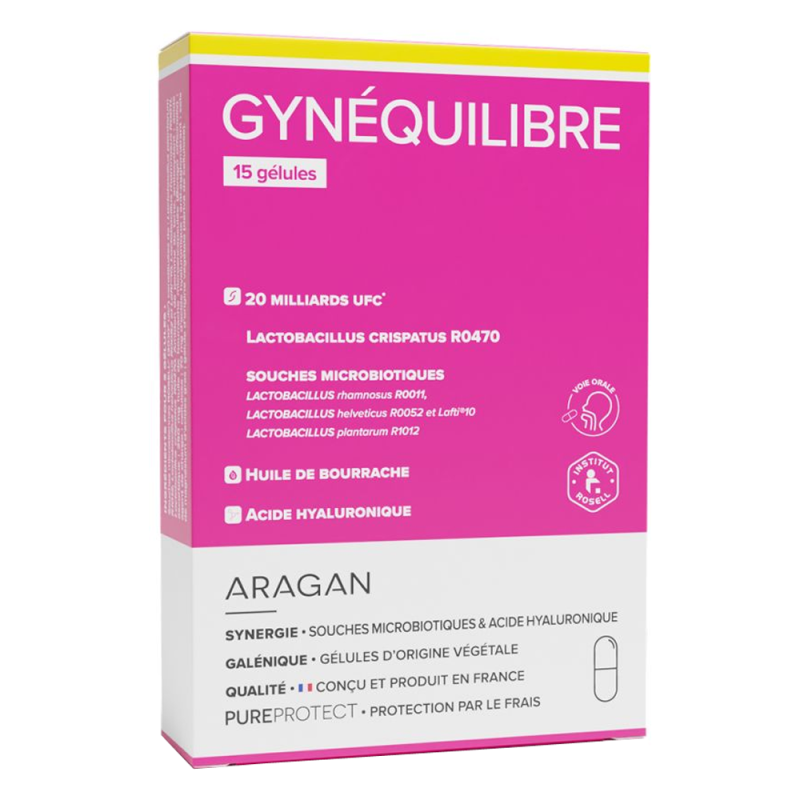 Aragan Gynéquilibre 15 gélules