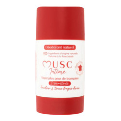 Musc Intime Déodorant naturel L'envoûtante rose mystik 50gr