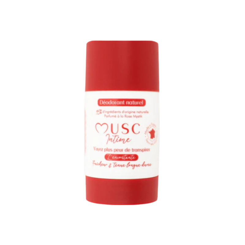 Musc Intime Déodorant naturel L'envoûtante rose mystik 50gr Musc Intime Déodorant naturel L'envoûtante rose mystik 50gr