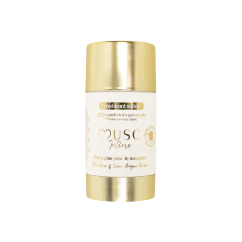 Musc Intime Déodorant rayonnante monoï 50gr Musc Intime Déodorant rayonnante monoï 50gr