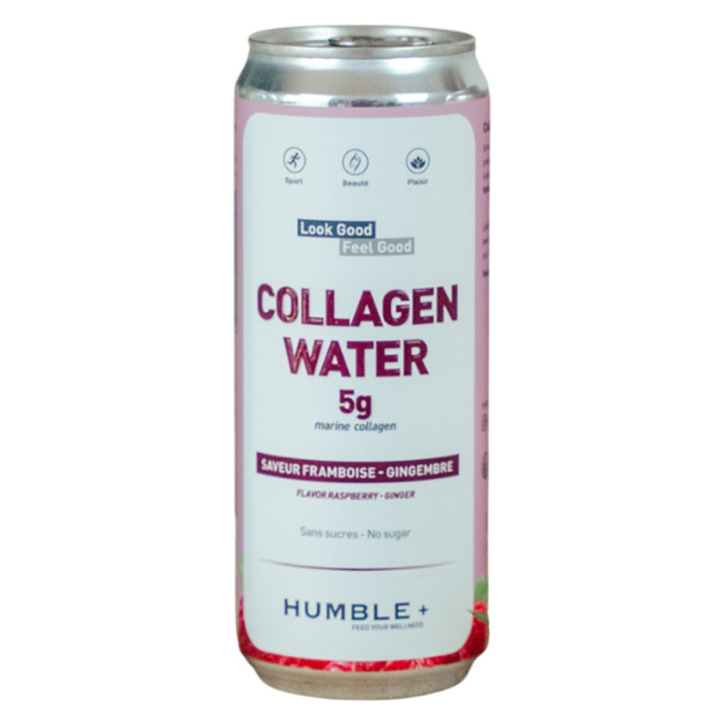 Humble+ Collagène Water Framboise 330ml