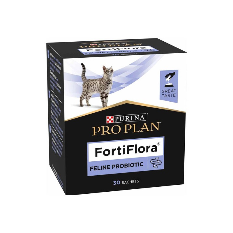 Purina Pro Plan Fortiflora Féline probiotique 30 sachets Purina Pro Plan Fortiflora Féline probiotique 30 sachets