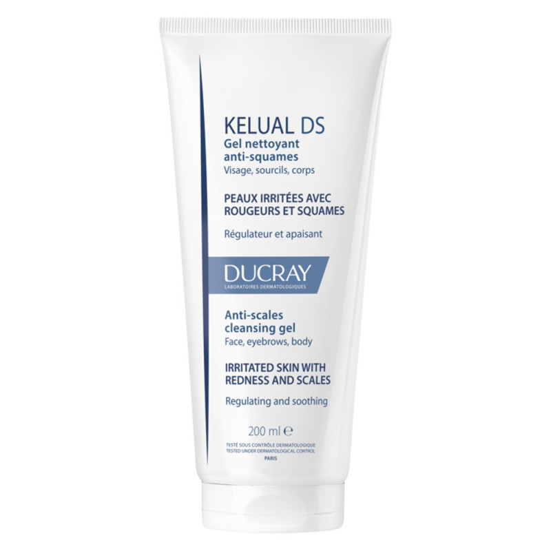 Ducray Kelual DS Gel nettoyant anti-squames 200ml Ducray Kelual DS Gel nettoyant anti-squames 200ml