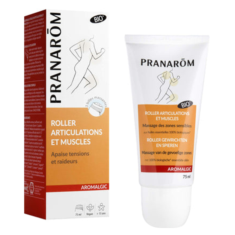 Pranarôm Aromalgic Roller articulations et muscles bio 75ml