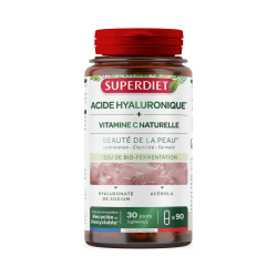 Superdiet Acide Hyaluronique + Vitamine C 150 gélules