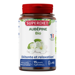 Superdiet Aubépine bio 45 gélules