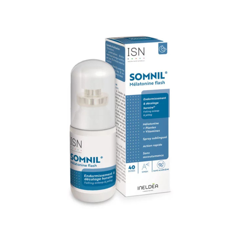 Ineldea Santé Naturelle Somnil Mélatonine Flash spray 20ml Ineldea Santé Naturelle Somnil Mélatonine Flash spray 20ml