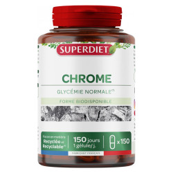 Superdiet Picolinate de Chrome 150 gélules