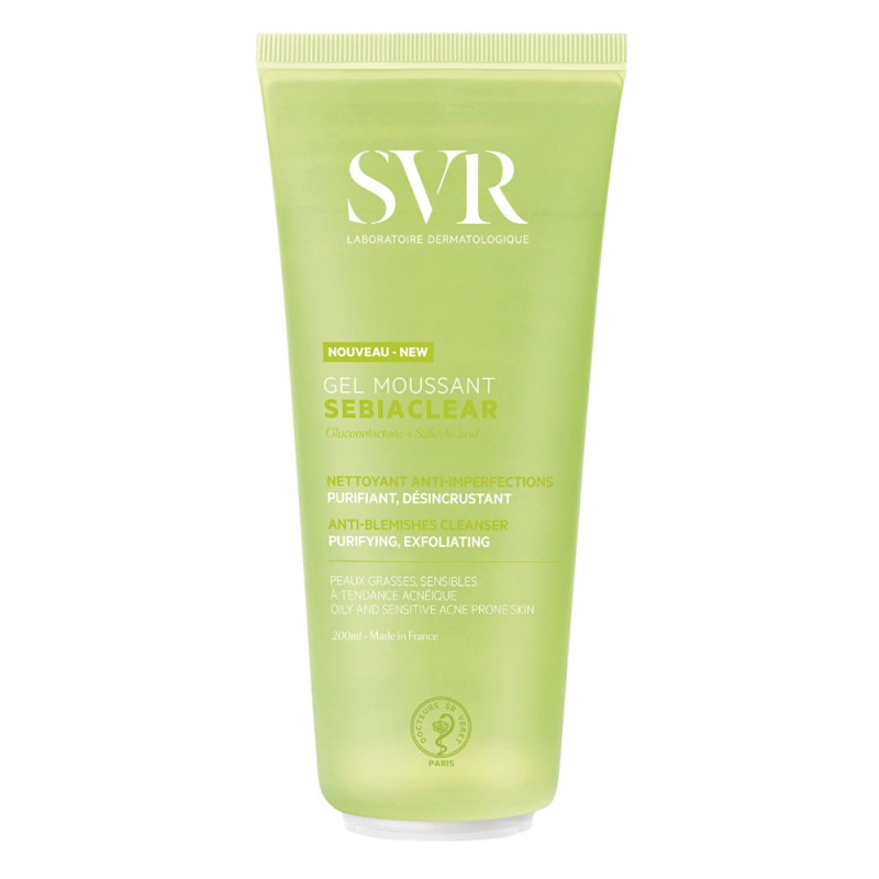 SVR Sebiaclear Gel moussant anti-imperfections 200ml SVR Sebiaclear Gel moussant anti-imperfections 200ml