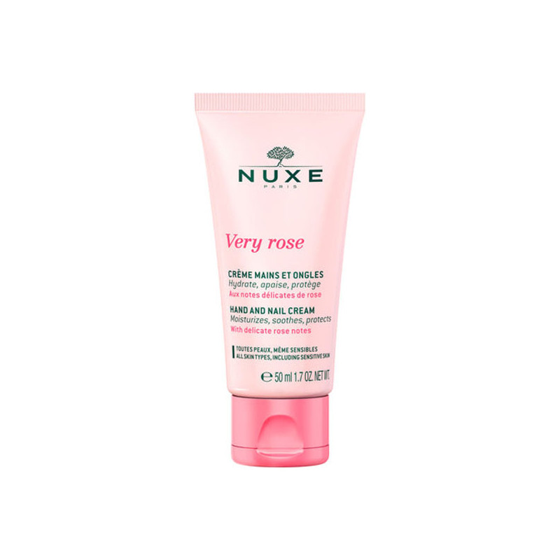 Nuxe Very rose Crème mains et ongles 50ml Nuxe Very rose Crème mains et ongles 50ml