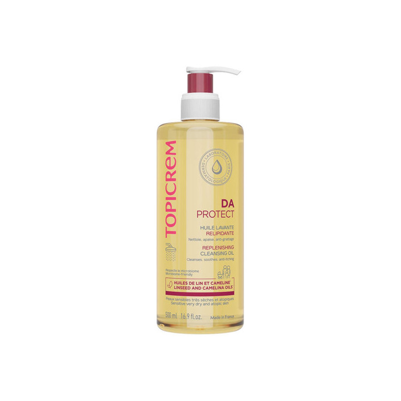Topicrem DA Protect Huile lavante relipidante 500ml Topicrem DA Protect Huile lavante relipidante 500ml